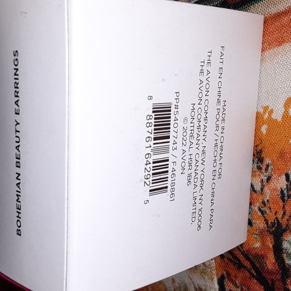 Avon Bohemian Earrings inch and half in length. $10 Free Gift With Purchase - Picture 6 of 7